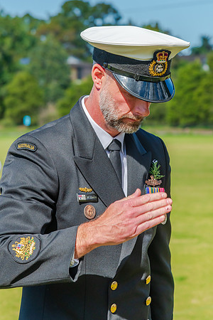 ANZAC Day Service at Picken Oval, Croyden Park - 25 April 2024