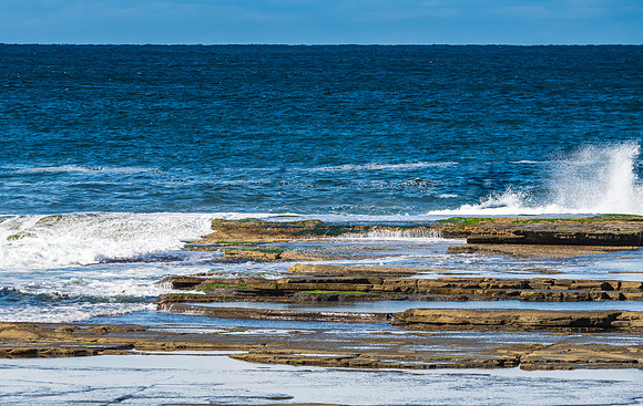Morning seascape at Rocky Inlet